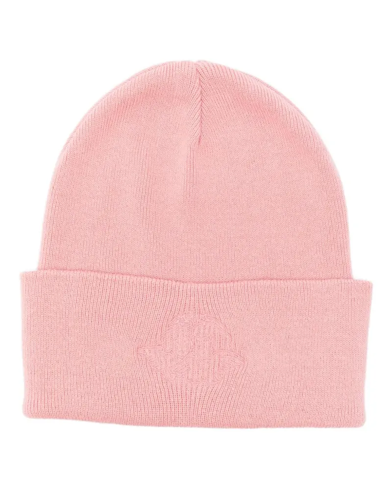 Fiorucci Beanie mit Stickerei - Rosa Rosa