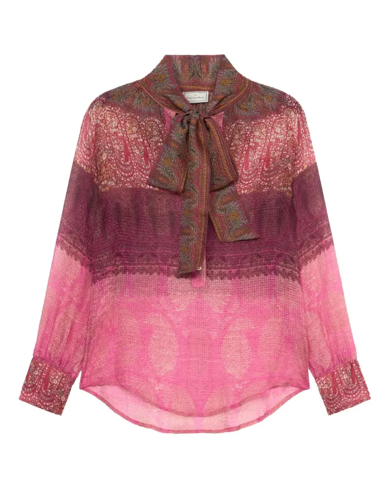 Pierre-Louis Mascia Leandro Hemd - Rosa Rosa