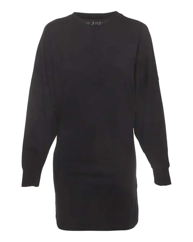 Palm Angels Langärmeliges Minikleid - Schwarz Schwarz