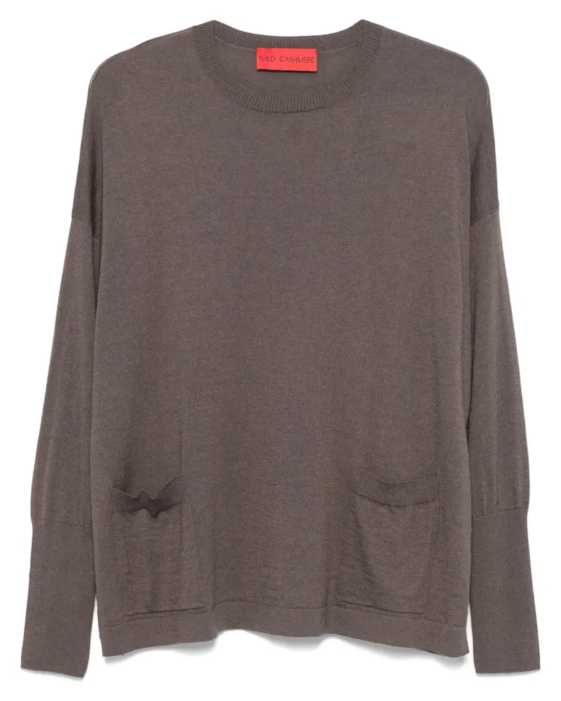 Wild Cashmere Caroline Pullover - Braun Braun