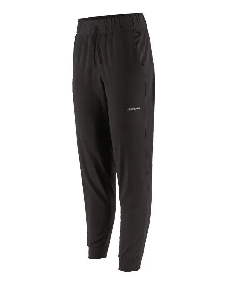 Patagonia Terrabone logo-print drawstring track pants - Schwarz Schwarz