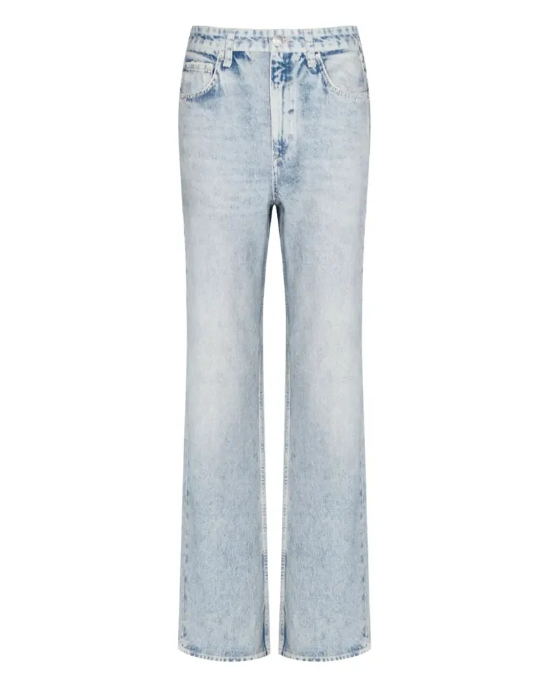 Rag & Bone Shea acid-wash jeans - Blau Blau