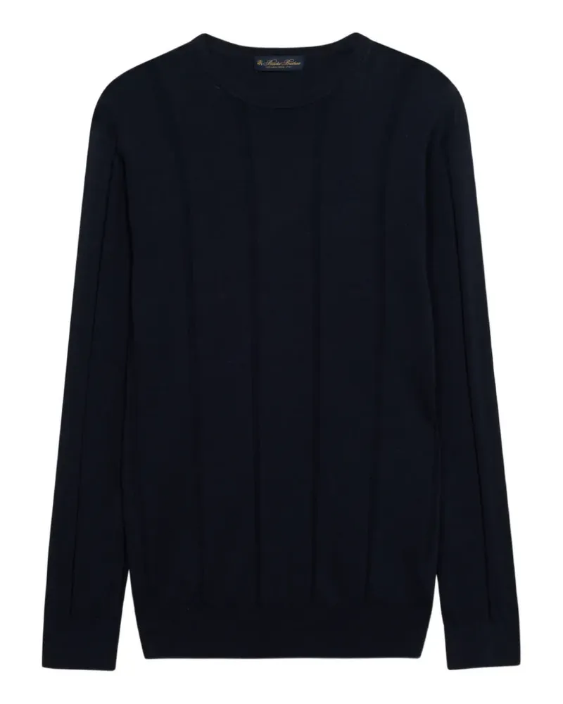 Brooks Brothers Gerippter Pullover - Blau Blau