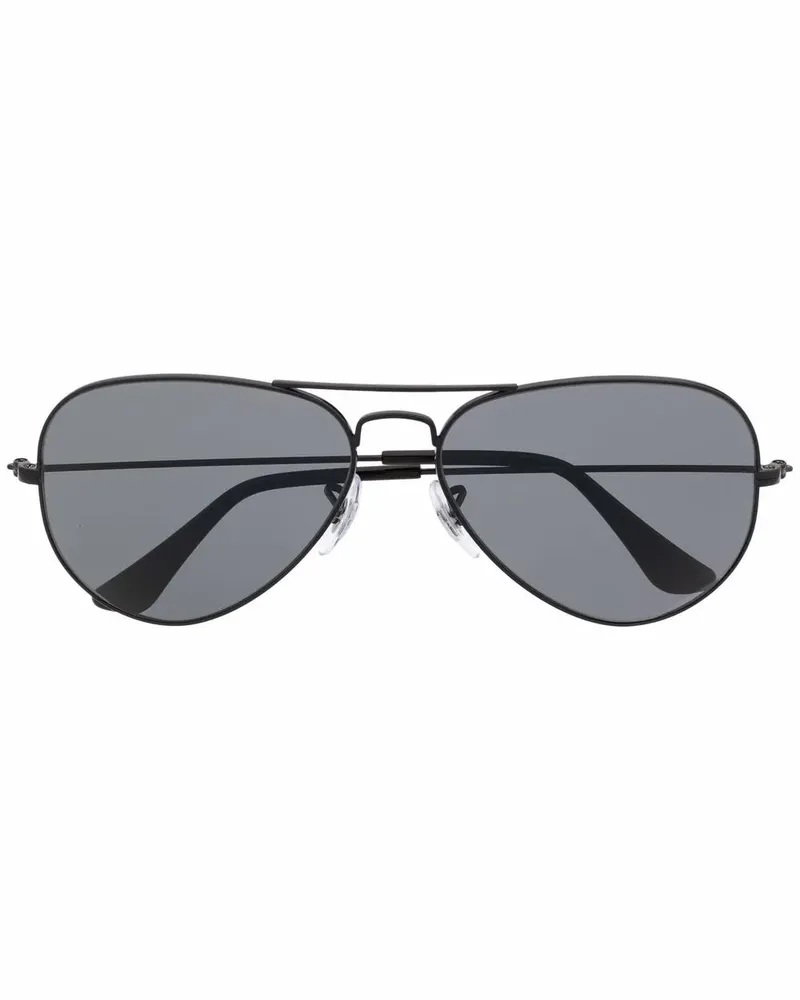Ray Ban Klassische Pilotenbrille - Schwarz Schwarz
