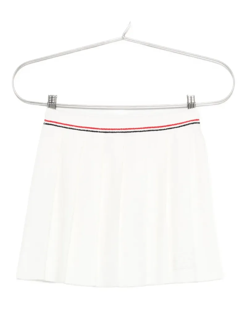 Miu Miu Rock mit Falten - Weiß Weiß