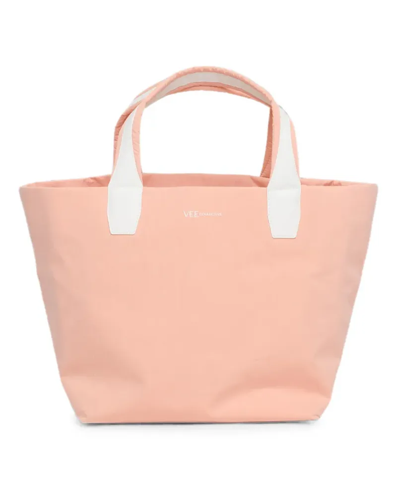 VeeCollective Essence Tote Bag aus Wildleder - Rosa Rosa