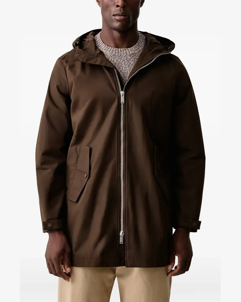 Benetton hooded zip-up jacket - Braun Braun
