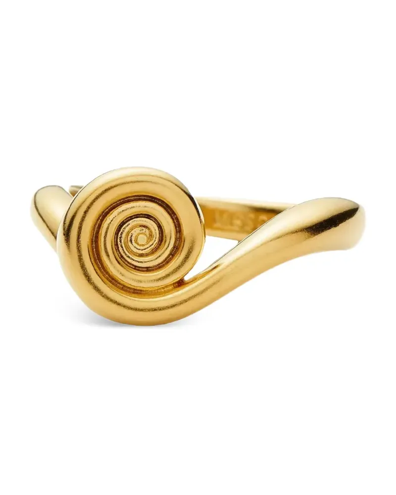 Missoma Ring mit Spiralmotiv - Gold Gold