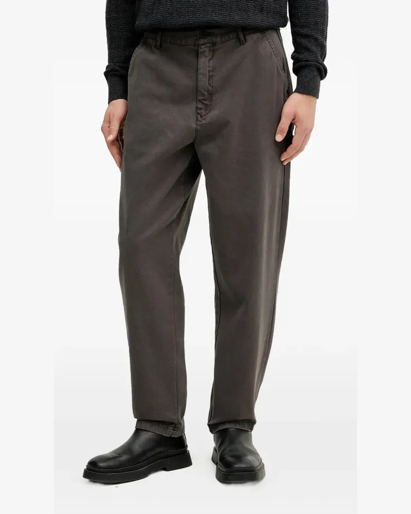 Barbour Hose mit aufgesetzter Tasche - Grau Grau