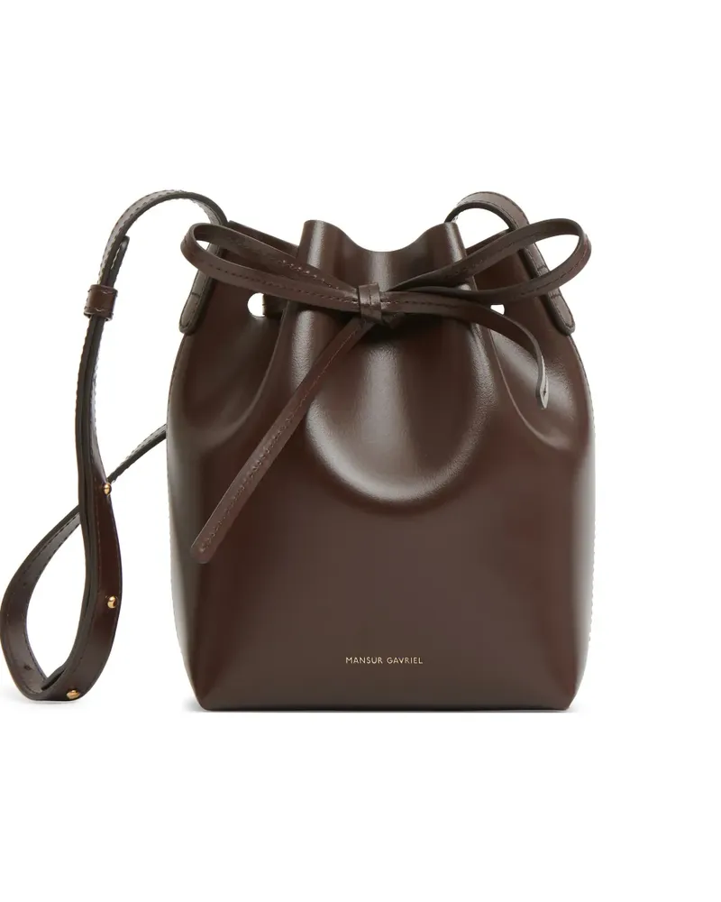 Mansur Gavriel Mini Beuteltasche - Braun Braun
