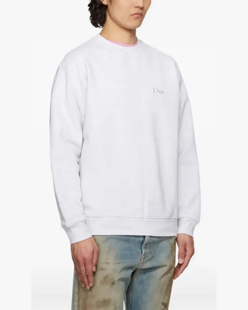 Dime Sweatshirt mit kleinem Logo - Grau Grau