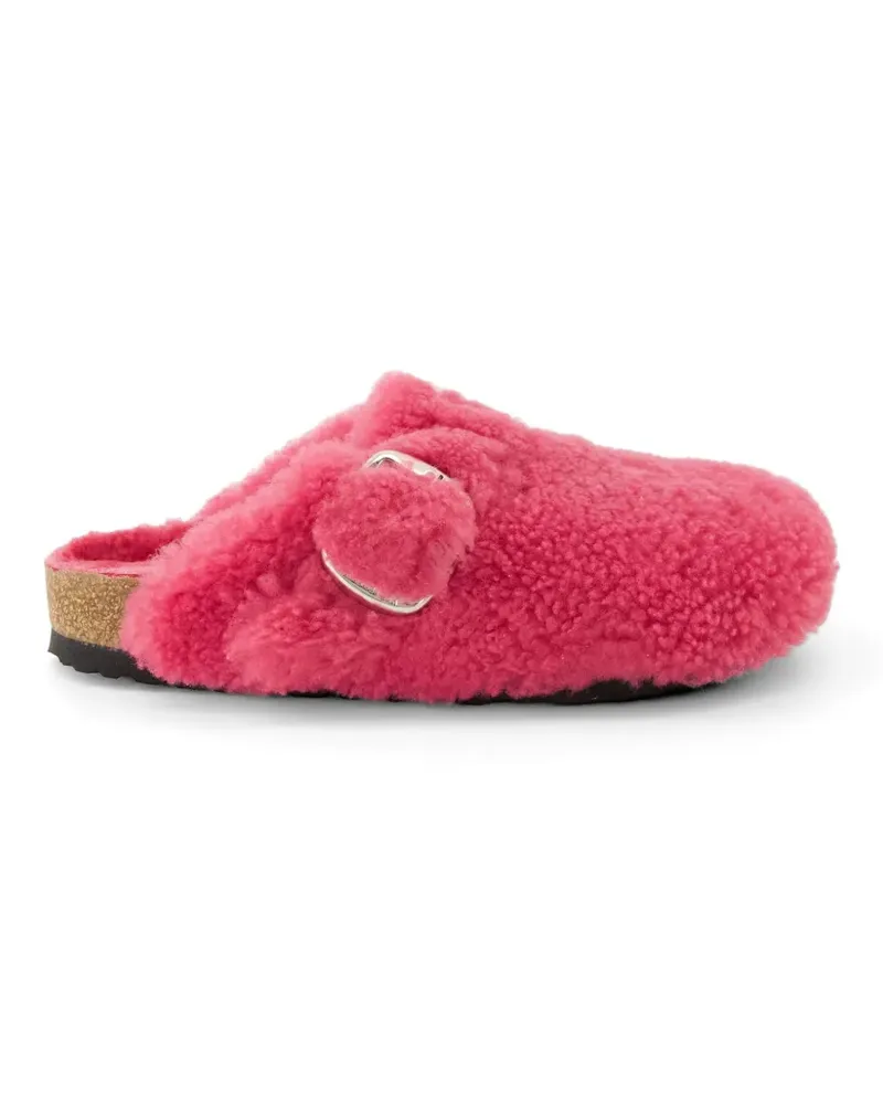 Birkenstock Boston shearling mules - Rosa Rosa