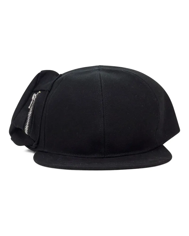 WHO DECIDES WAR zip window baseball cap - Schwarz Schwarz