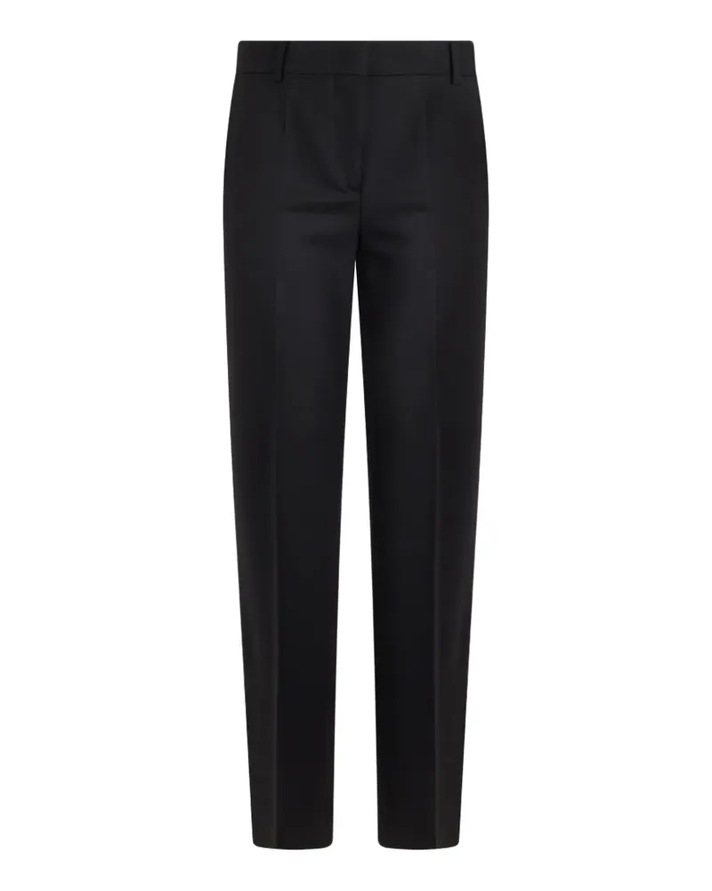 Alberta Ferretti Klassische Hose mit Bügelfalten - Schwarz Schwarz