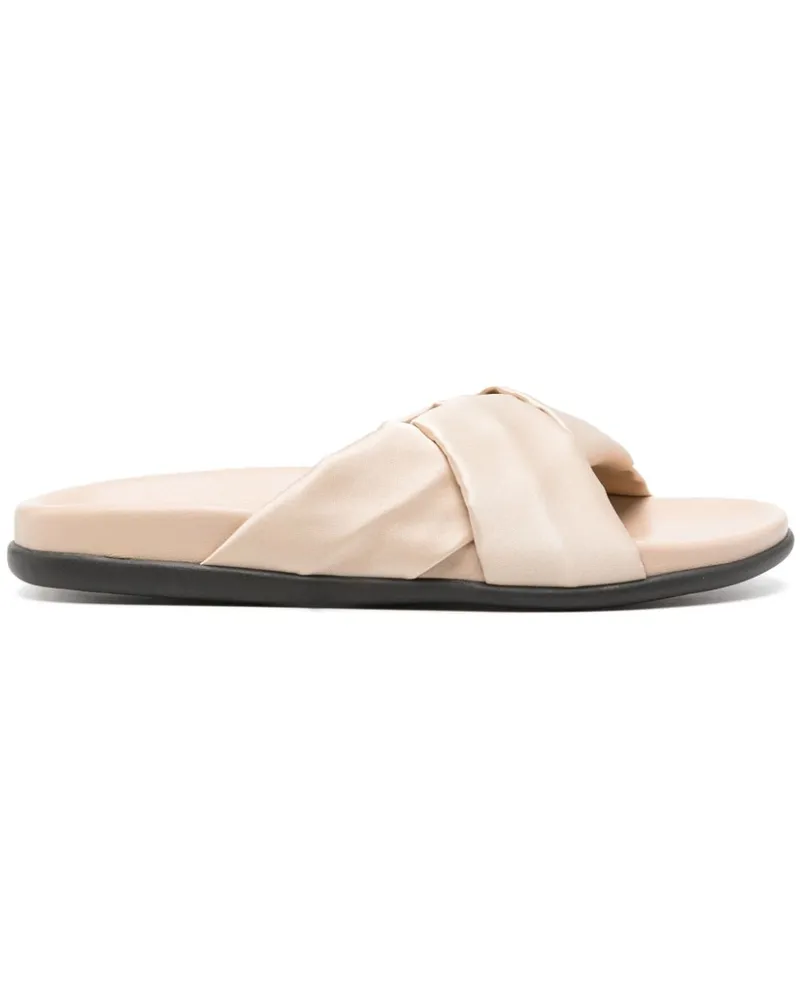 Ancient Greek Sandals Whitney Satin Pantoletten - Nude Nude