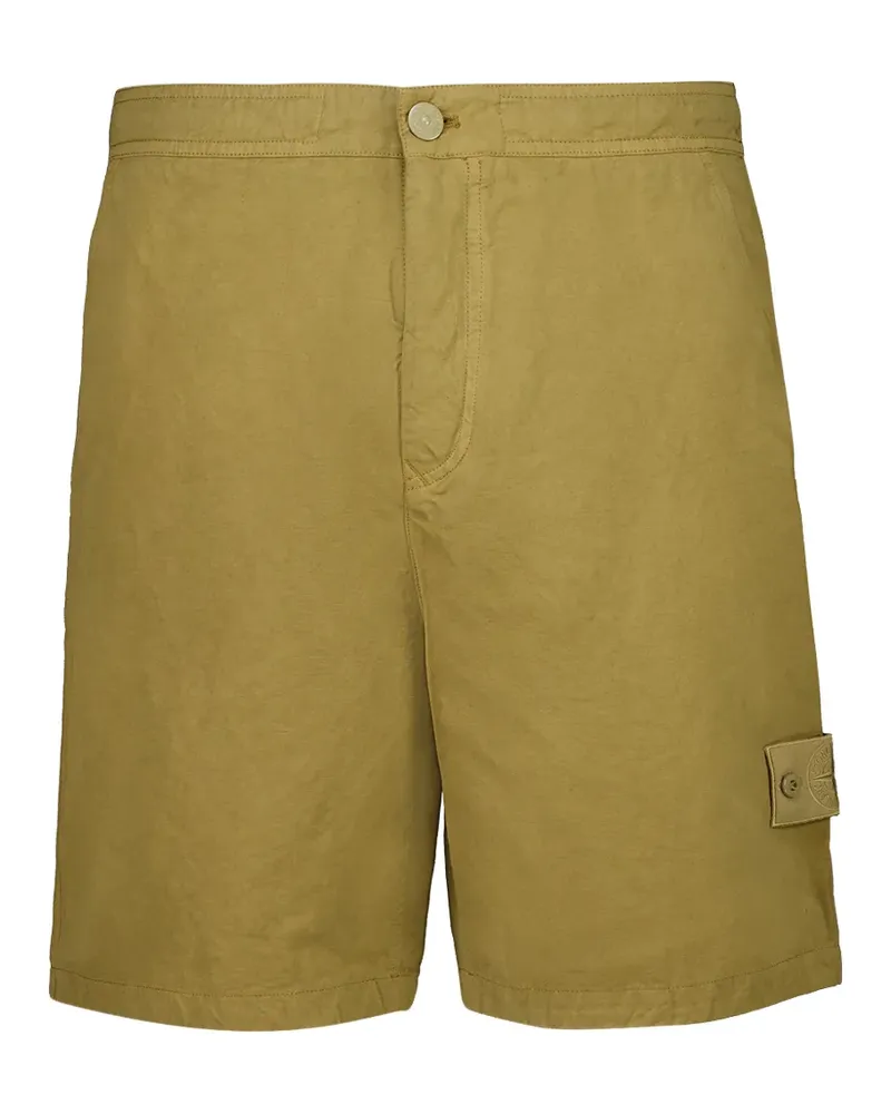 Stone Island Compass-badge bermuda shorts - Nude Nude