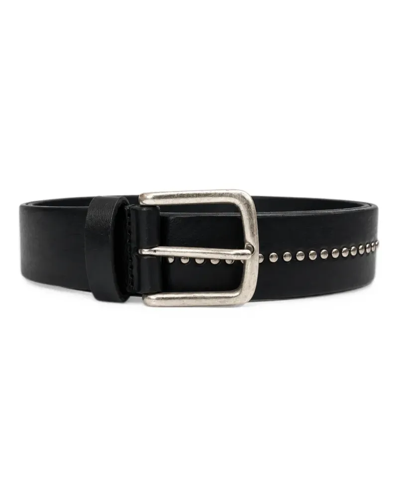 Anderson's studded leather belt - Schwarz Schwarz