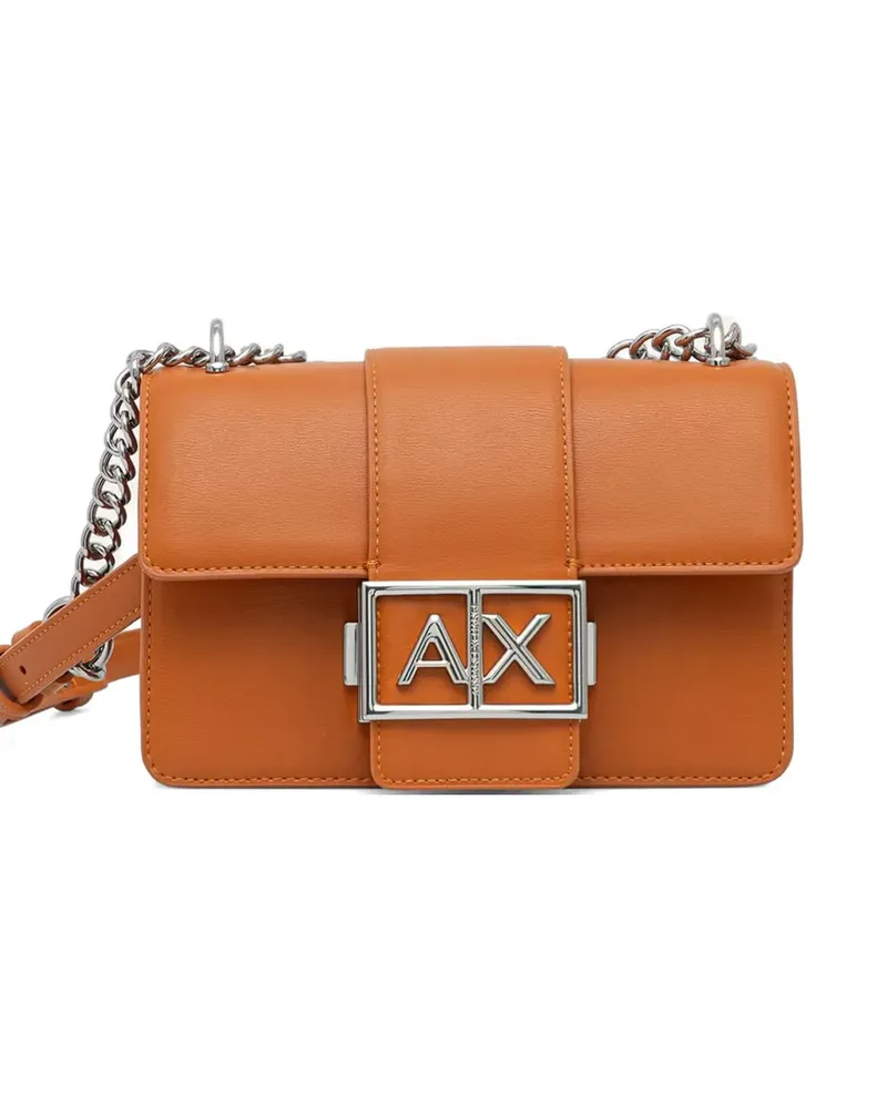 Armani Exchange logo-detail cross body bag - Braun Braun