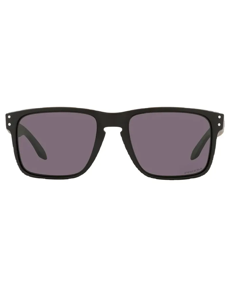 Oakley Sonnenbrille mit eckigem Gestell - Grau Grau
