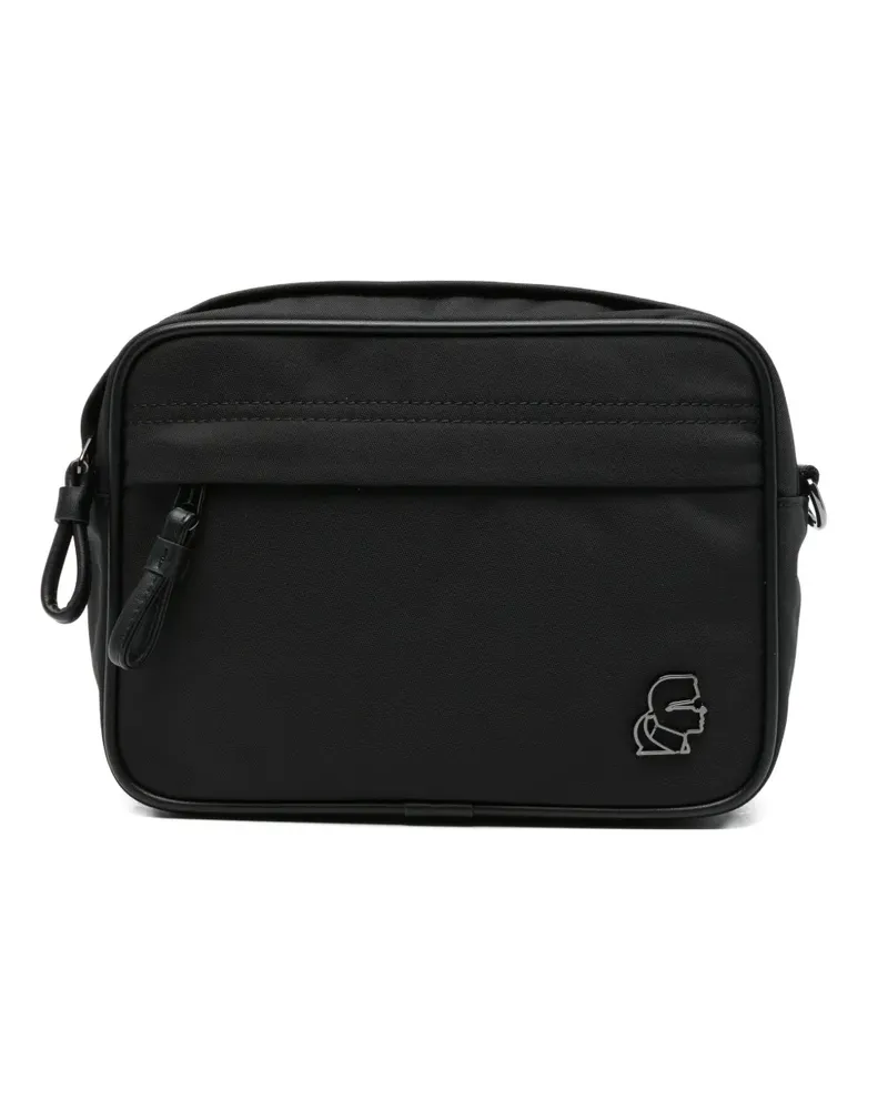 Karl Lagerfeld K/Kameo logo shoulder bag - Schwarz Schwarz