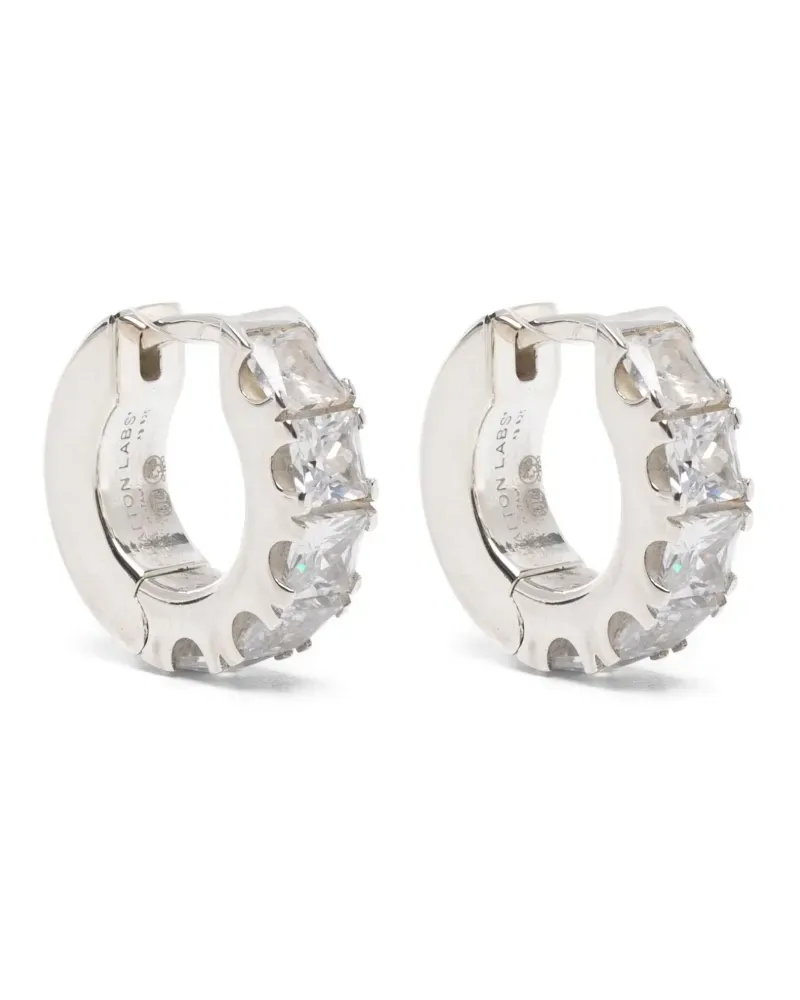 Hatton Labs pave set earring - Silber Silber