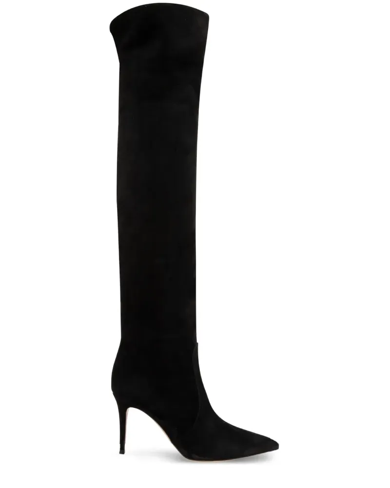 Gianvito Rossi Hansen Cuissard Overknee-Stiefel 90mm - Schwarz Schwarz