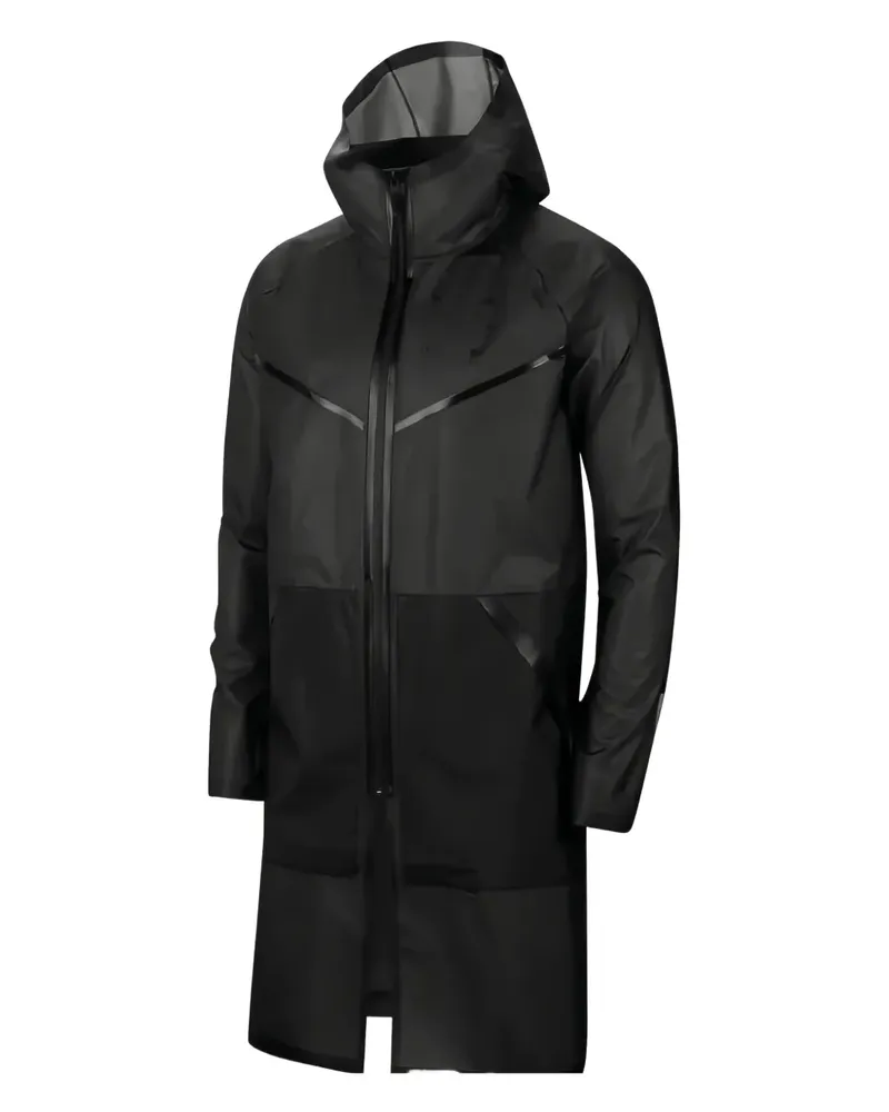 Nike Windrunner Kapuzenmantel - Schwarz Schwarz