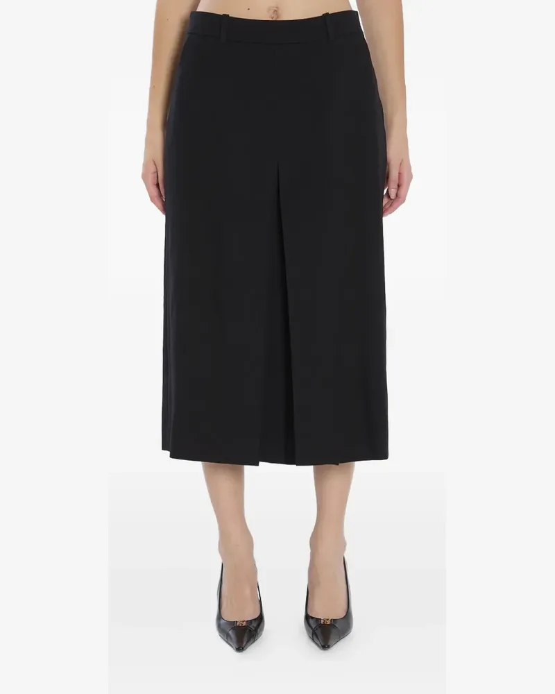 Saint Laurent Hose mit Bundfalten - Schwarz Schwarz