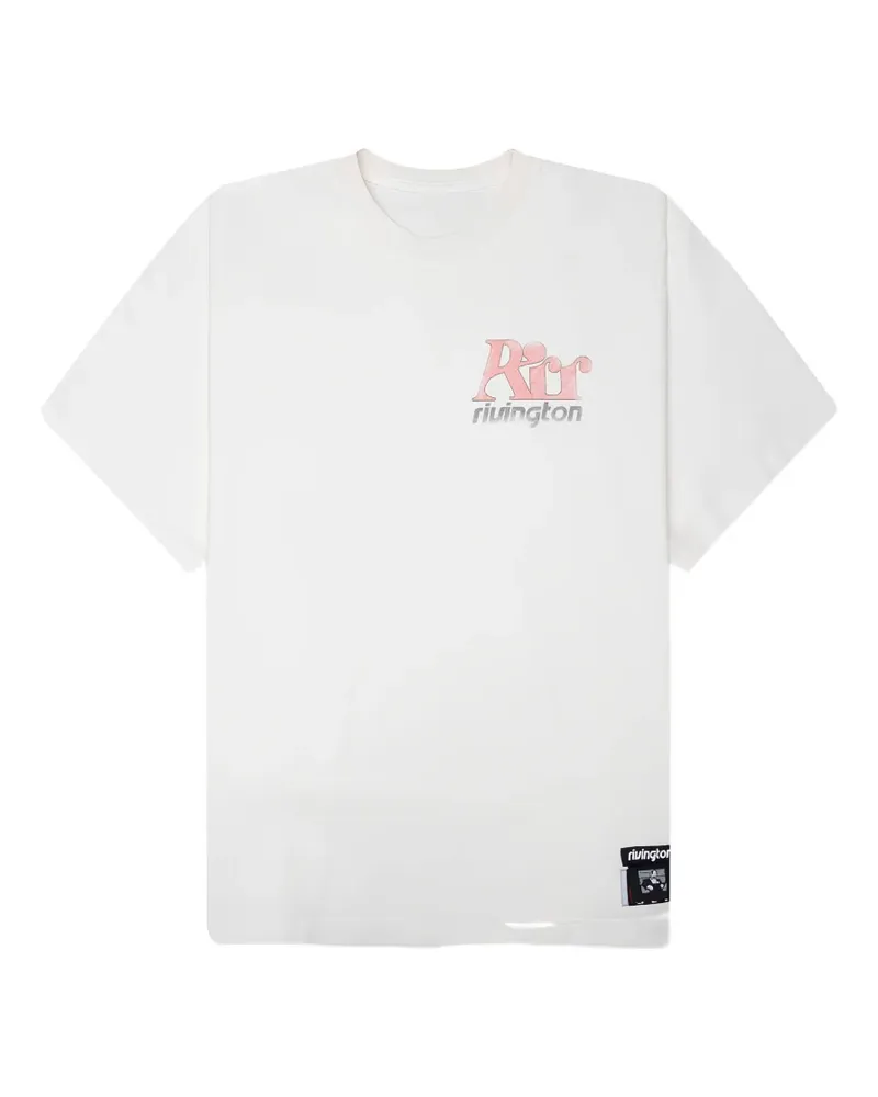RRR123 Dark Arts CVA T-Shirt mit Logo - Weiß Weiß