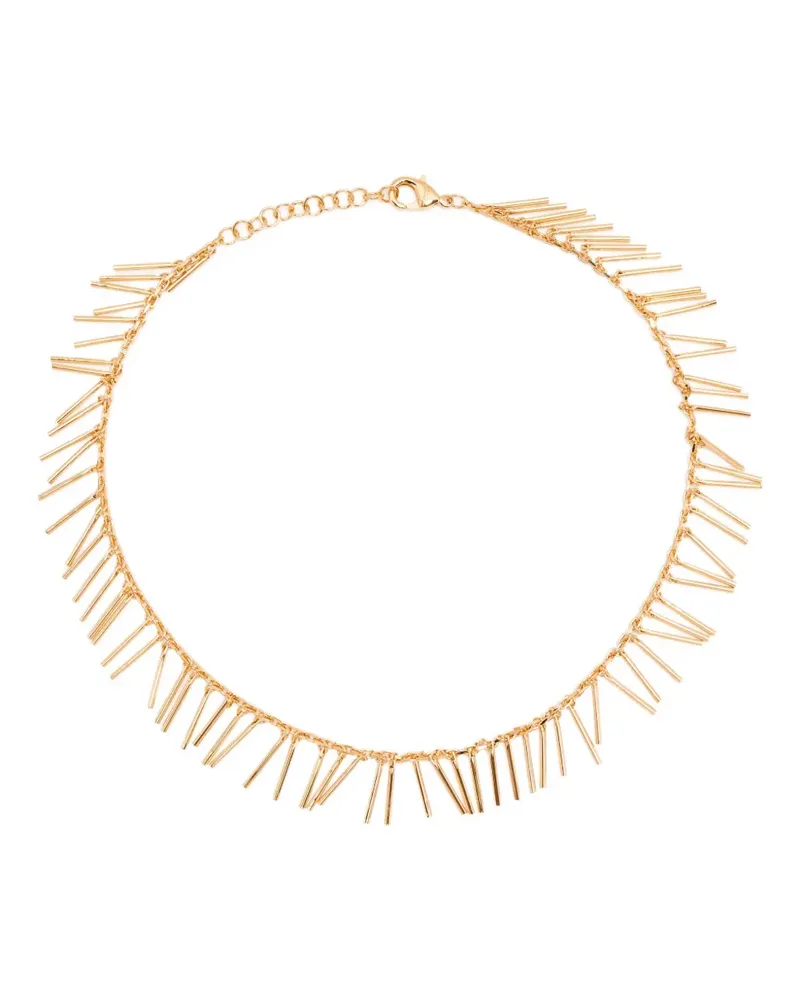Jil Sander Halskette mit Nadeldetail - Gold Gold