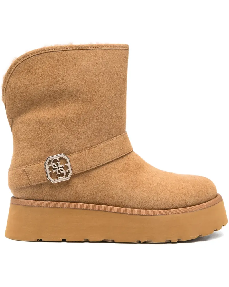 Guess Dolsay buckle-strap boots - Braun Braun