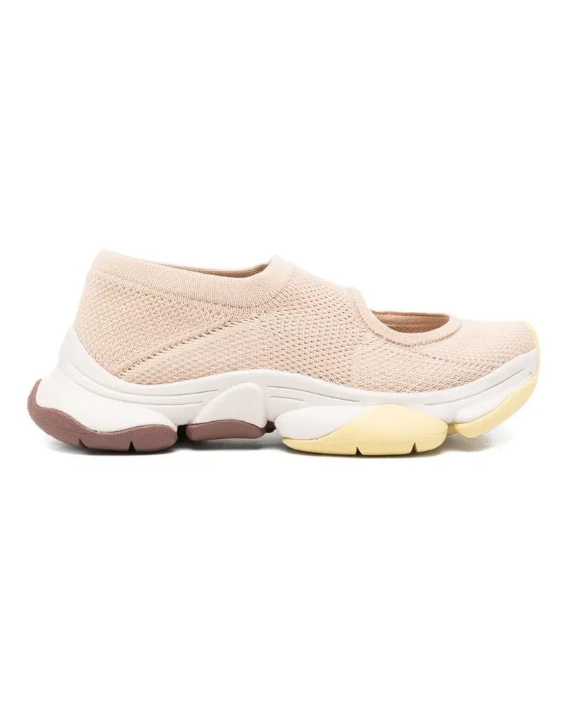 Camper x Issey Miyake round-toe sneakers - Nude Nude