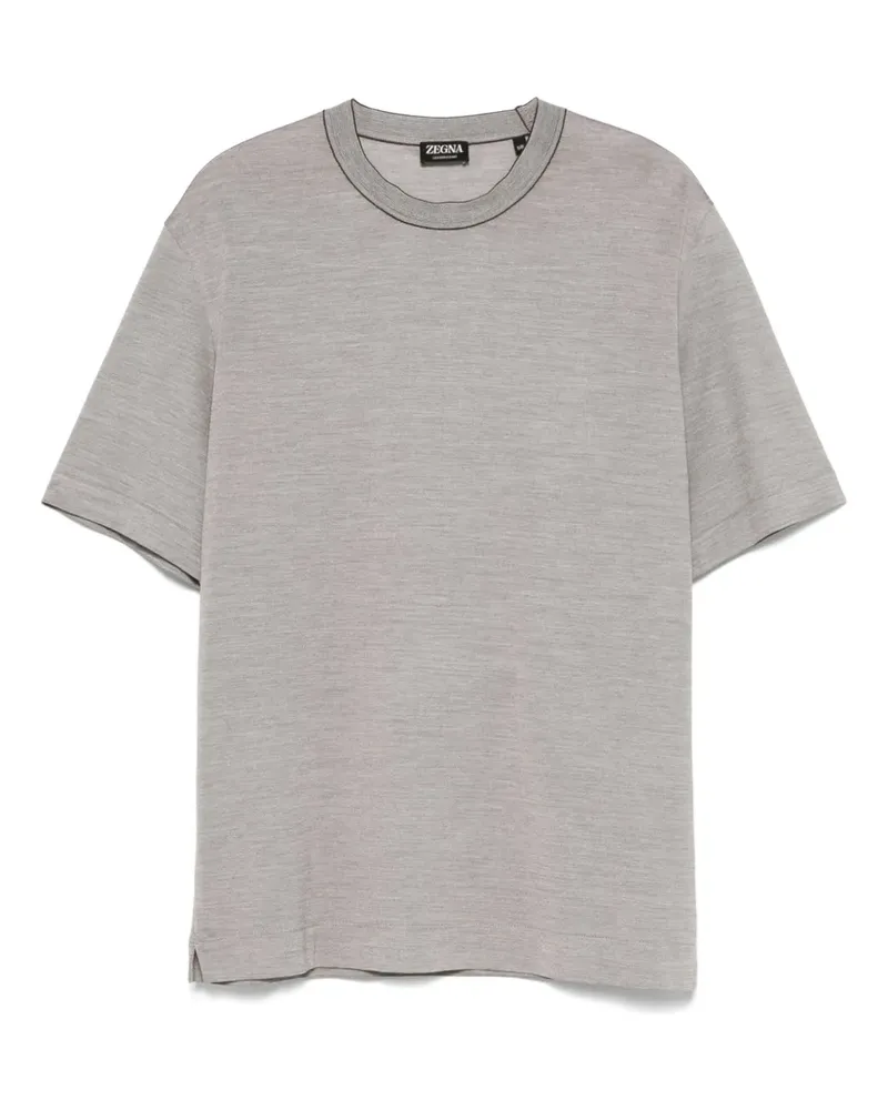 Ermenegildo Zegna Klassisches T-Shirt - Grau Grau