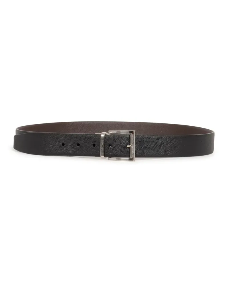 Prada Wendbarer Gürtel - Schwarz Schwarz