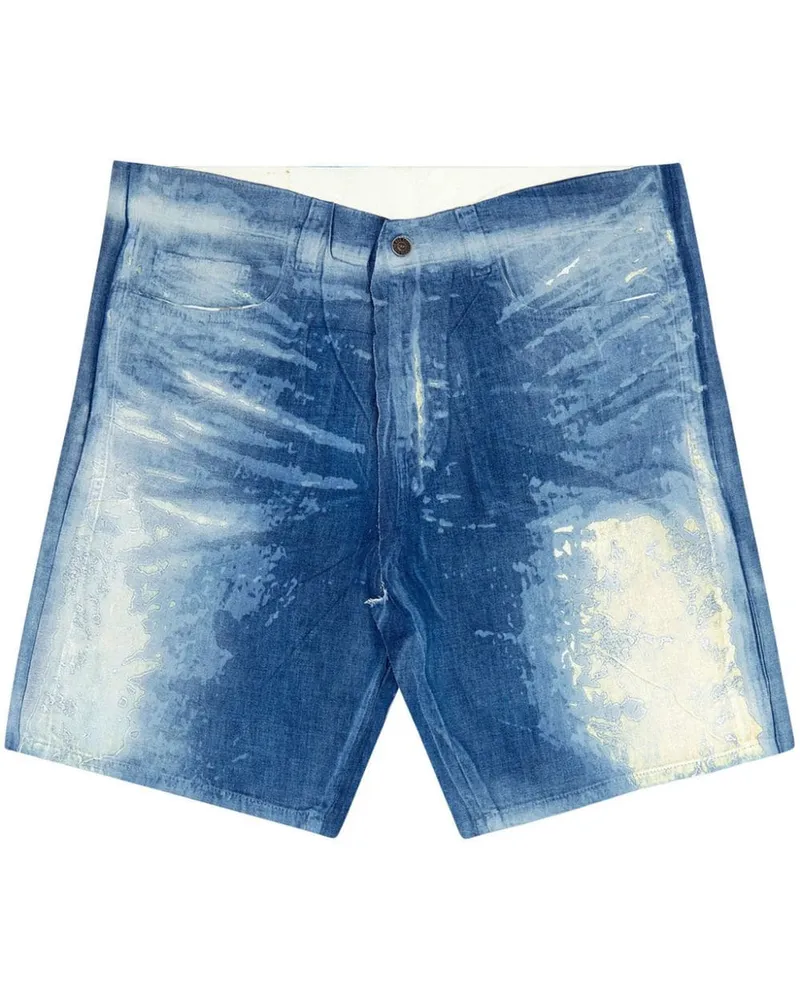 Diesel D-Shorty-Fse Shorts im Lagen-Look - Blau Blau