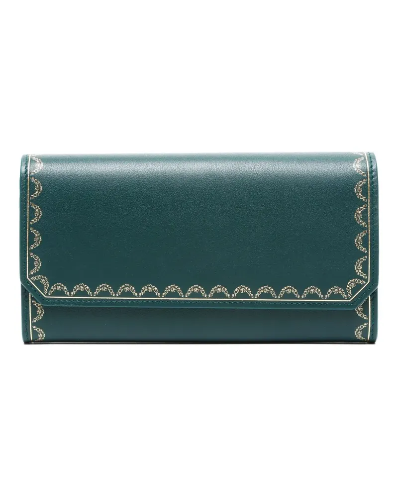 Cartier 2021 Portemonnaie mit Garlandbesatz - Grün Grün