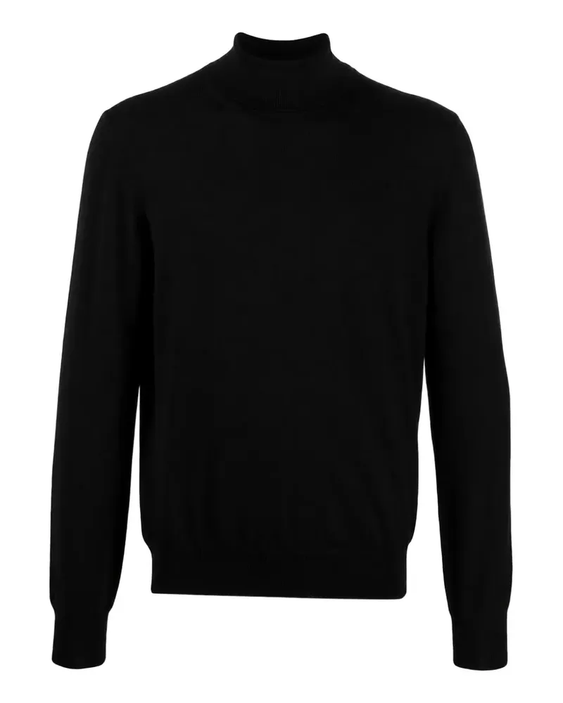 BARBA Pullover mit Rollkragen - Schwarz Schwarz