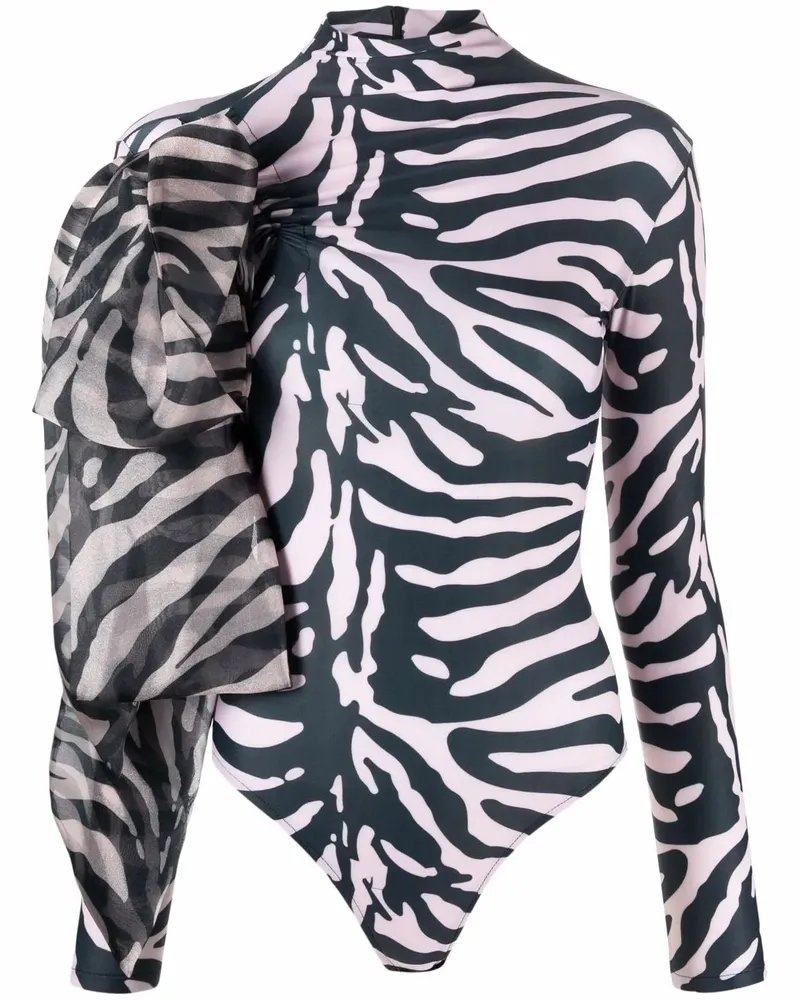 ATU Body Couture Body mit Animal-Print - Nude Nude