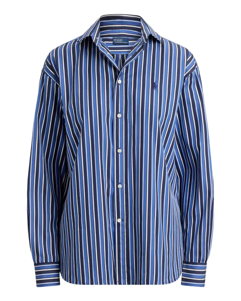 Ralph Lauren Sweatshirt mit Streifen - Blau Blau