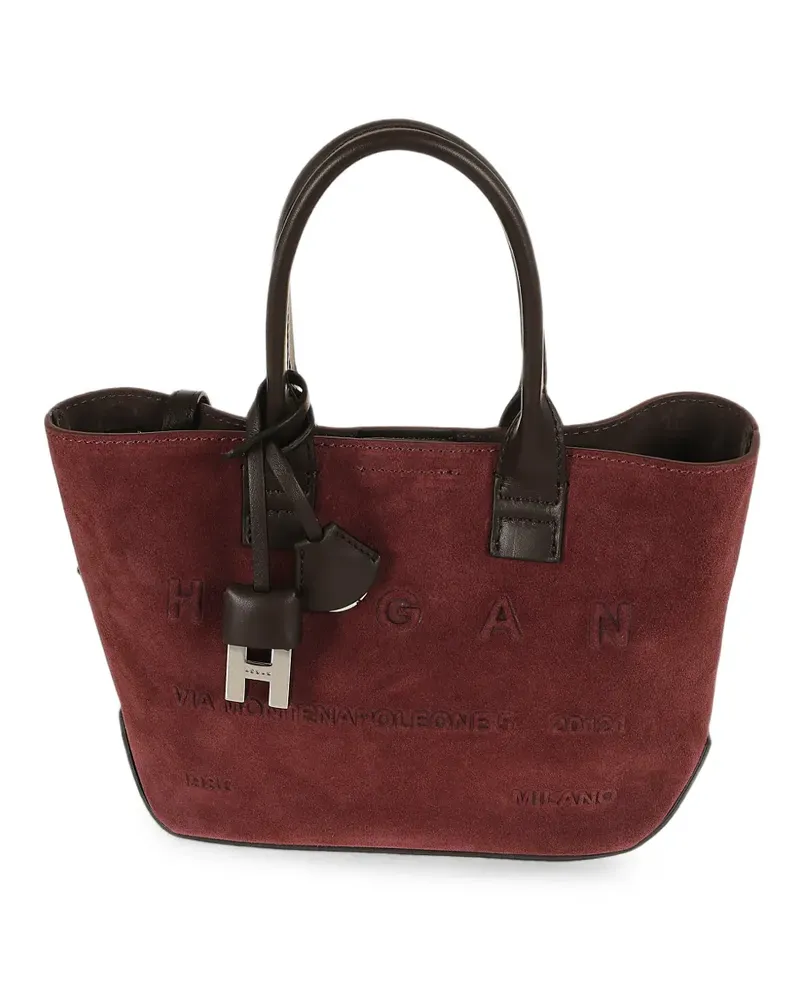 Hogan Address shopping bag mini - Rot Rot