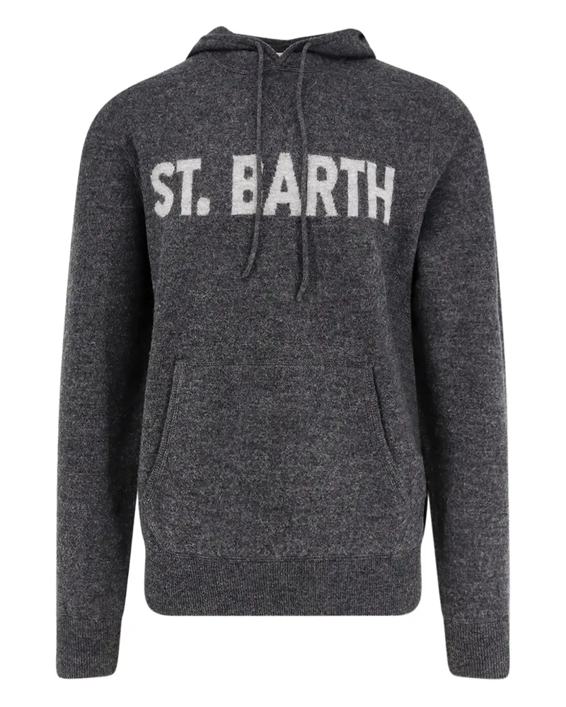 MC2 Saint Barth Jack Hoodie mit Kängurutasche - Grau Grau