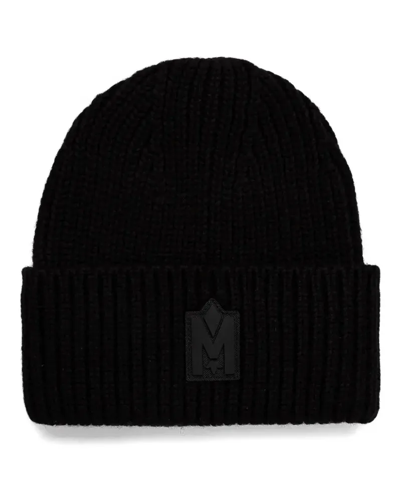 Mackage logo-patch beanie - Schwarz Schwarz