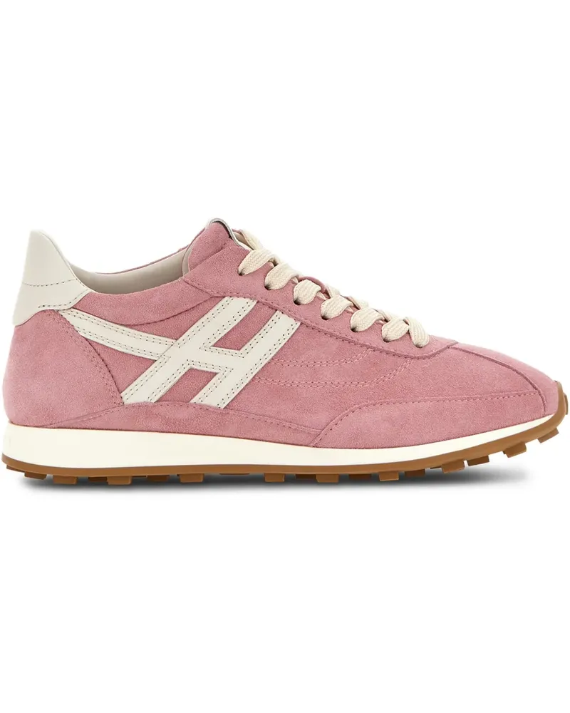 Hogan H699 Sneakers mit Schnürung - Rosa Rosa