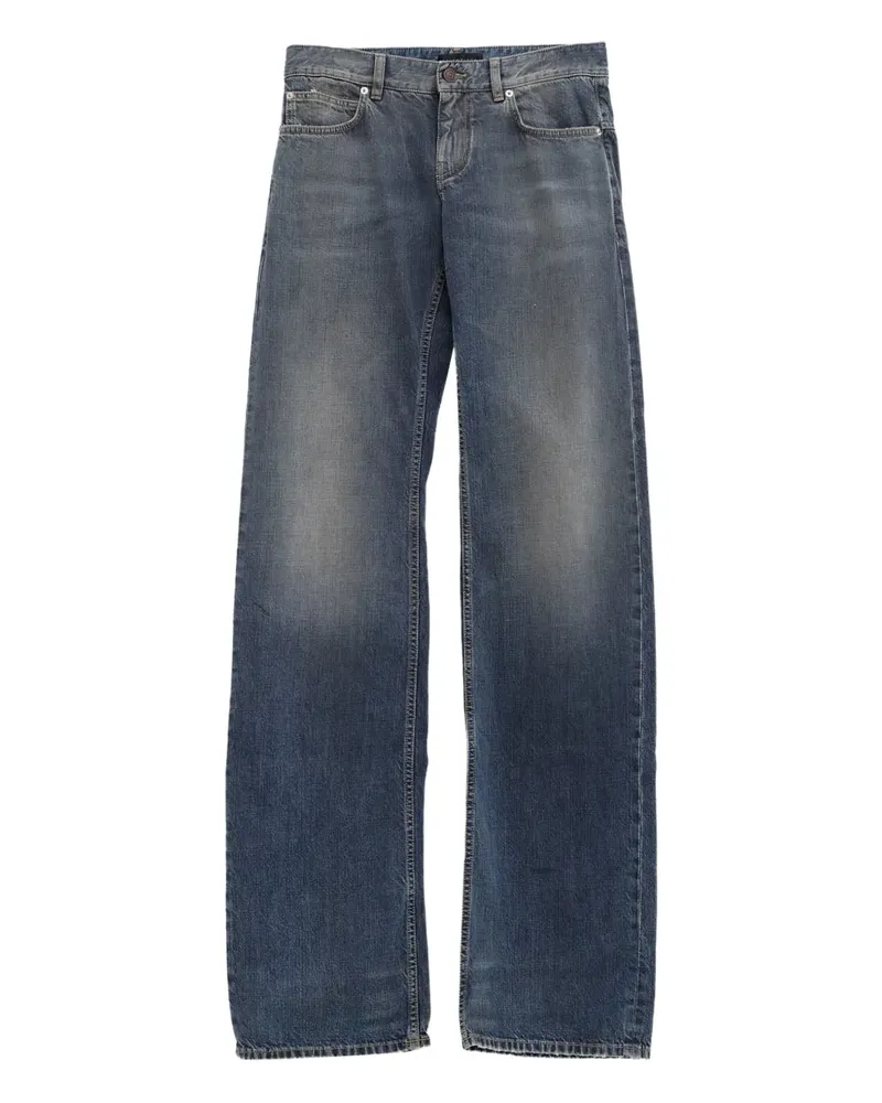 Balenciaga Jeans mit geradem Bein - Blau Blau
