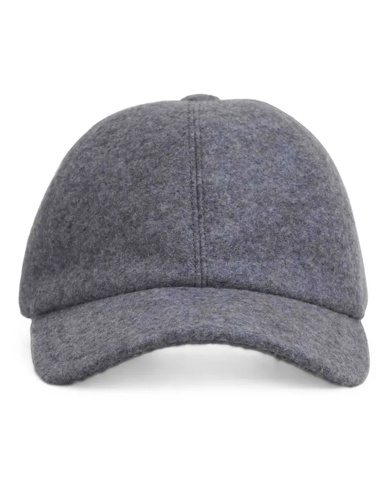 Fedeli cashmere baseball cap - Grau Grau
