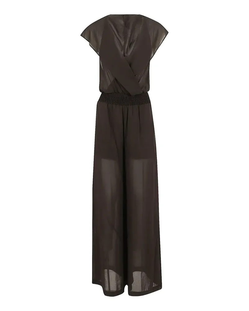 Pinko hooded flared jumpsuit - Braun Braun