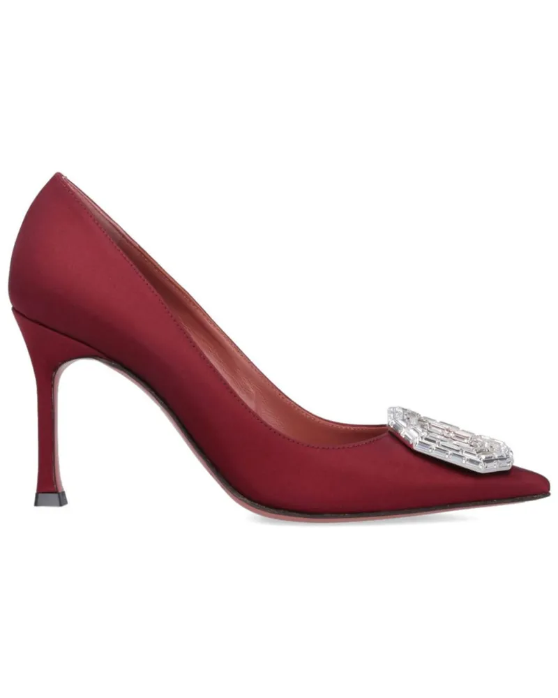 Amina Muaddi Camelia Pumps 90mm - Rot Rot