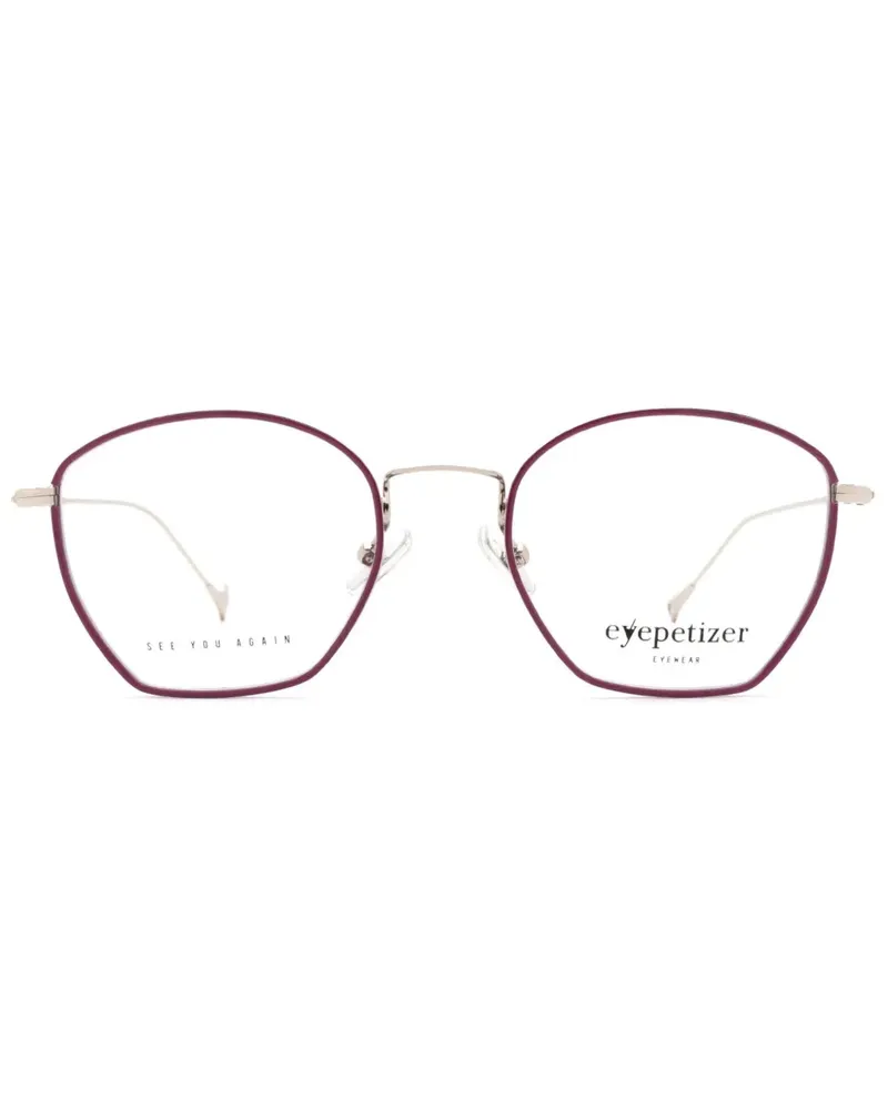 Eyepetizer Colette Brille mit geometrischem Gestell - Violett Violett
