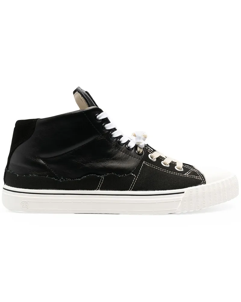 Maison Margiela Evolution High-Top-Sneakers - Schwarz Schwarz
