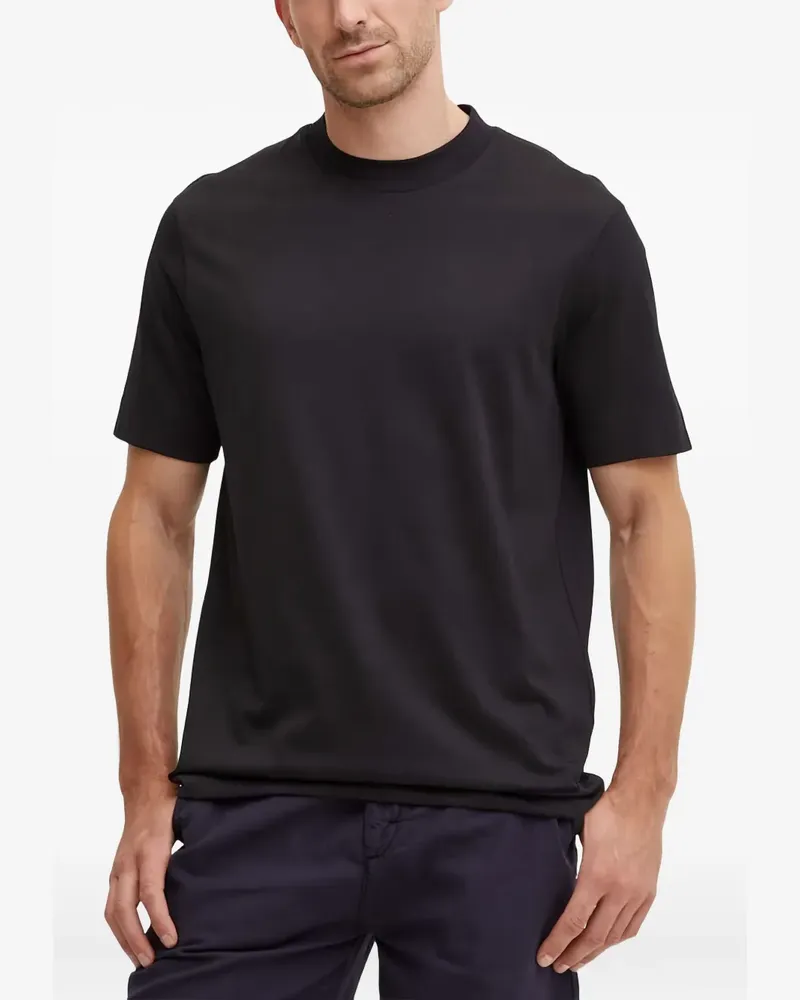 Emporio Armani Klassisches T-Shirt - Schwarz Schwarz